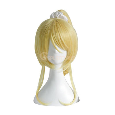 Anime LoveLive! Ayase Eli Long Blonde Cosplay Wigs