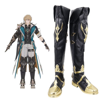 Genshin Impact Varka Cosplay Shoes