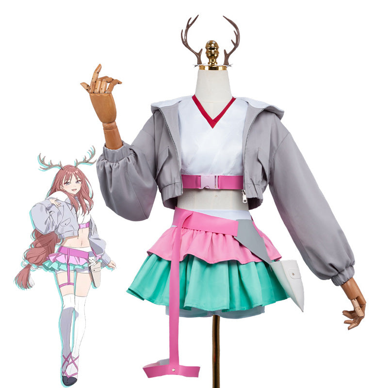 Cosmic Princess Kaguya! Roka Ayatsumugi Cosplay Costumes