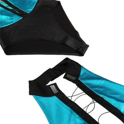 Game Mortal Kombat Kitana Outfits Cosplay Costume