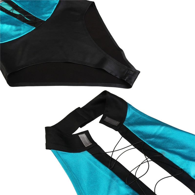 Game Mortal Kombat Kitana Outfits Cosplay Costume