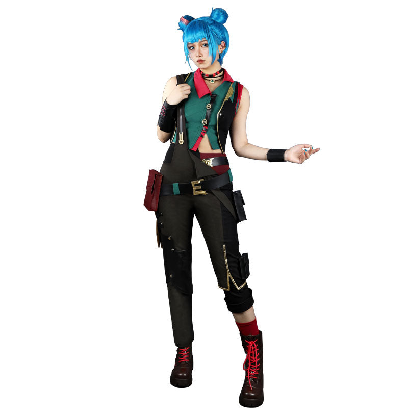 LOL Arcane Season 2 Alternate Universe Jinx Powder Cosplay Costumes