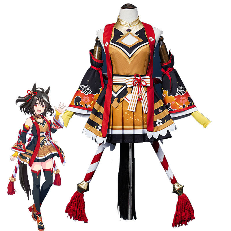 Uma Musume Pretty Derby Kitasan Black Cosplay Costumes