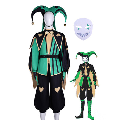The Freak Circus Harlequin Halloween Cosplay Costumes
