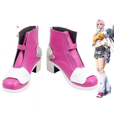 Overwatch 2 X LE SSERAFIM FEARLESS Mercy Cosplay Shoes