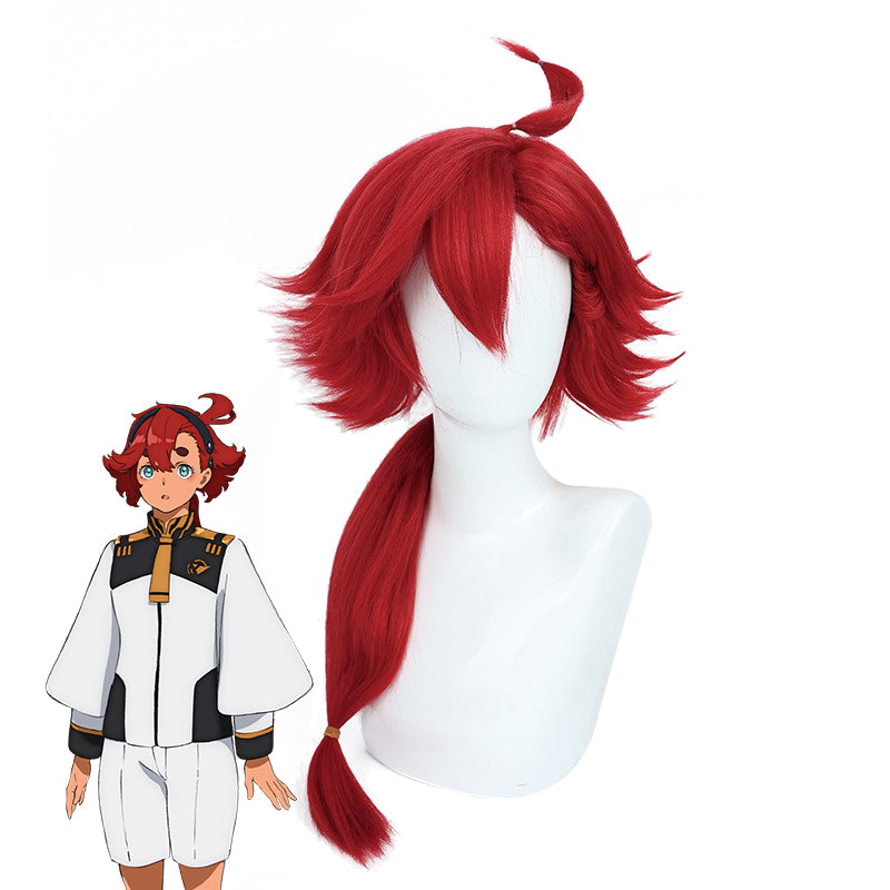 Mobile Suit Gundam The Witch from Mercury Suletta Mercury Cosplay Wig