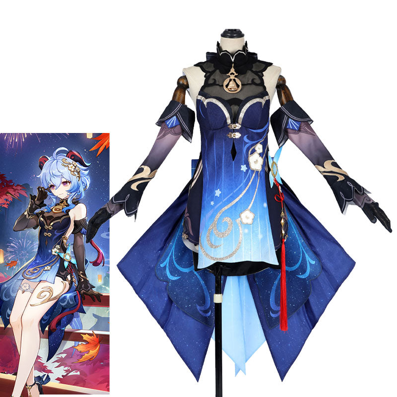 Game Genshin Impact Twilight Blossom Ganyu Cosplay Costumes