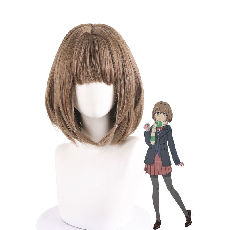 Rascal Does Not Dream of Bunny Girl Senpai Kaede Azusagawa Cosplay Wigs