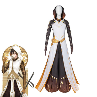 Game Genshin Impact Zhongli Archon Fullsuit Cosplay Costumes