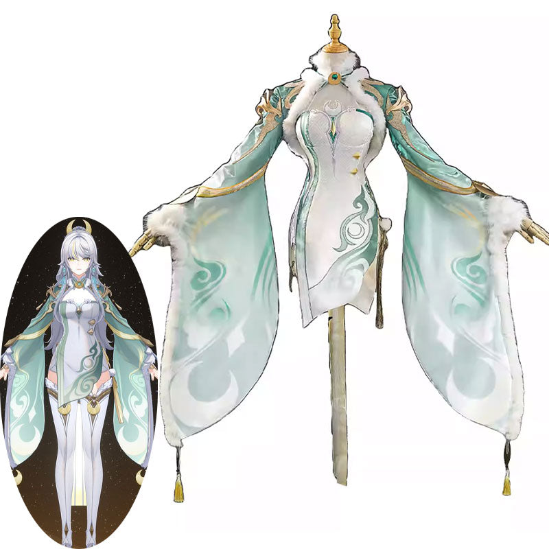 Genshin Impact Zibai Cosplay Costumes