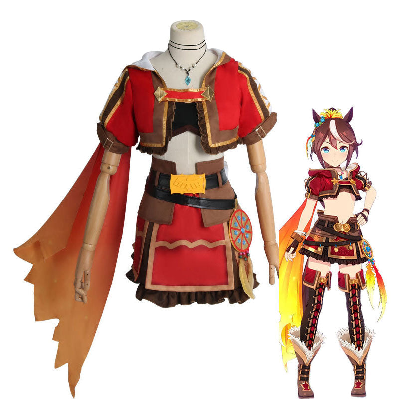 Uma Musume Pretty Derby Tokai Teio Cosplay Costumes