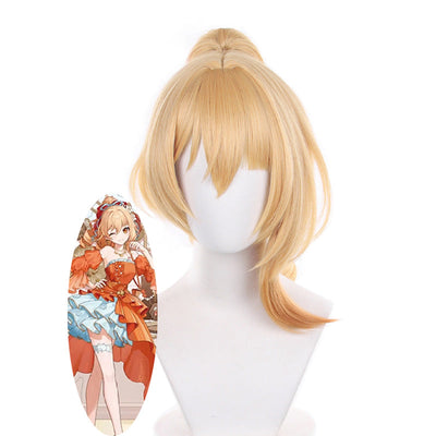 Genshin Impact Resplendent Feast Yoimiya Cosplay Wigs