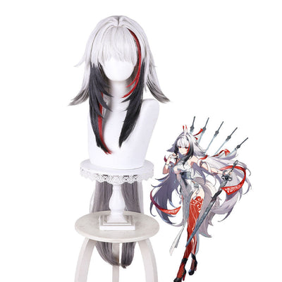 Zenless Zone Zero Ye Shunguang Silver Cosplay Wigs