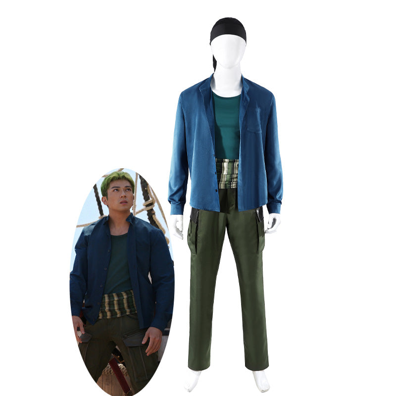 One Piece Live Action Season 2 Zoro Coat Cosplay Costume