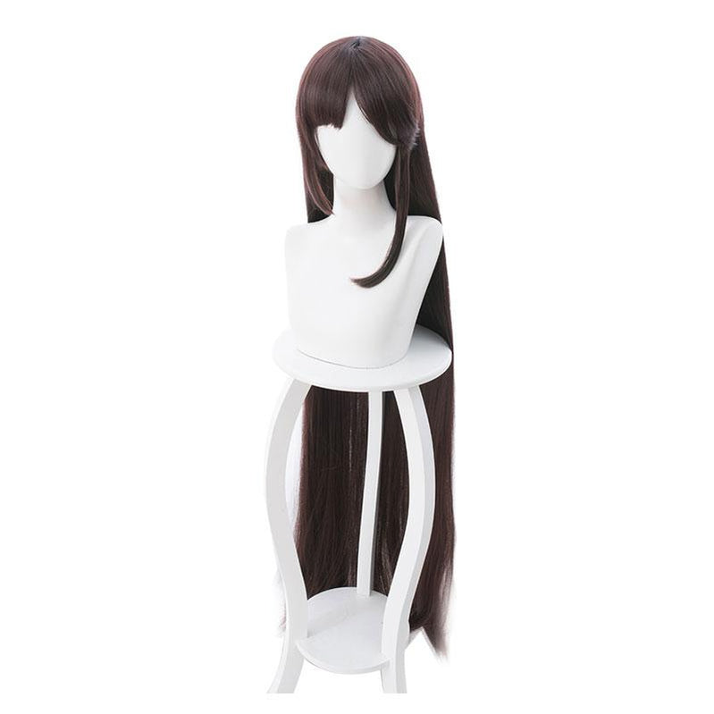FGO Fate Grand Order Yu Mei Ren 120cm Brown Long Straight/Braid Halloween Cosplay Wigs