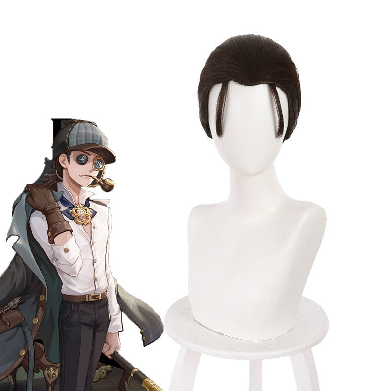 Game Identity V Ruth & Inference Mister Inference Brown Cosplay Wigs