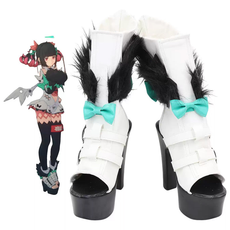 Zenless Zone Zero Virtual YouTuber Nangong Yu Cosplay Shoes