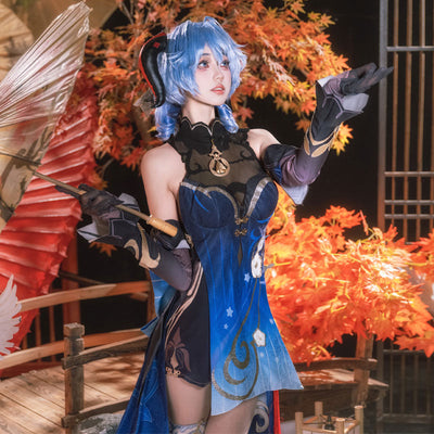 Game Genshin Impact Twilight Blossom Ganyu Cosplay Costumes
