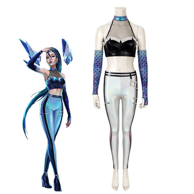 Game LOL KDA ALL OUT Kaisa Cosplay Costumes