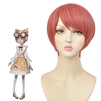Game Identity V Tracy Reznik Mechanic Candy Girl Short Cosplay Wigs