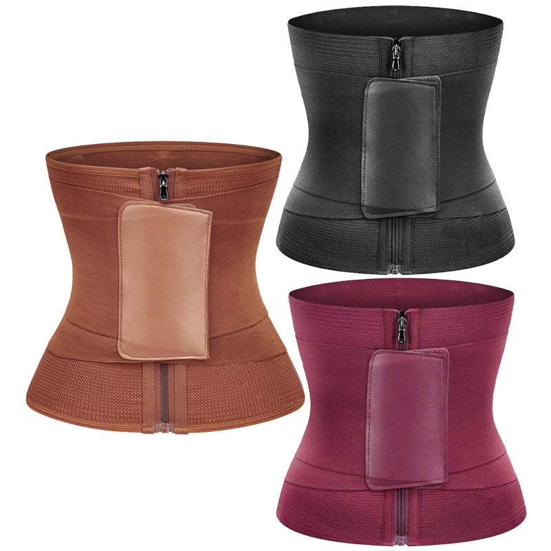 Women Waist Trainer Cincher Corset Tummy Control Workout Sweat Band Slimmer Belly Belt Weight Loss Sports Girdle