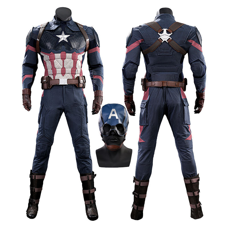Avengers: Endgame Captain America Cosplay Costume