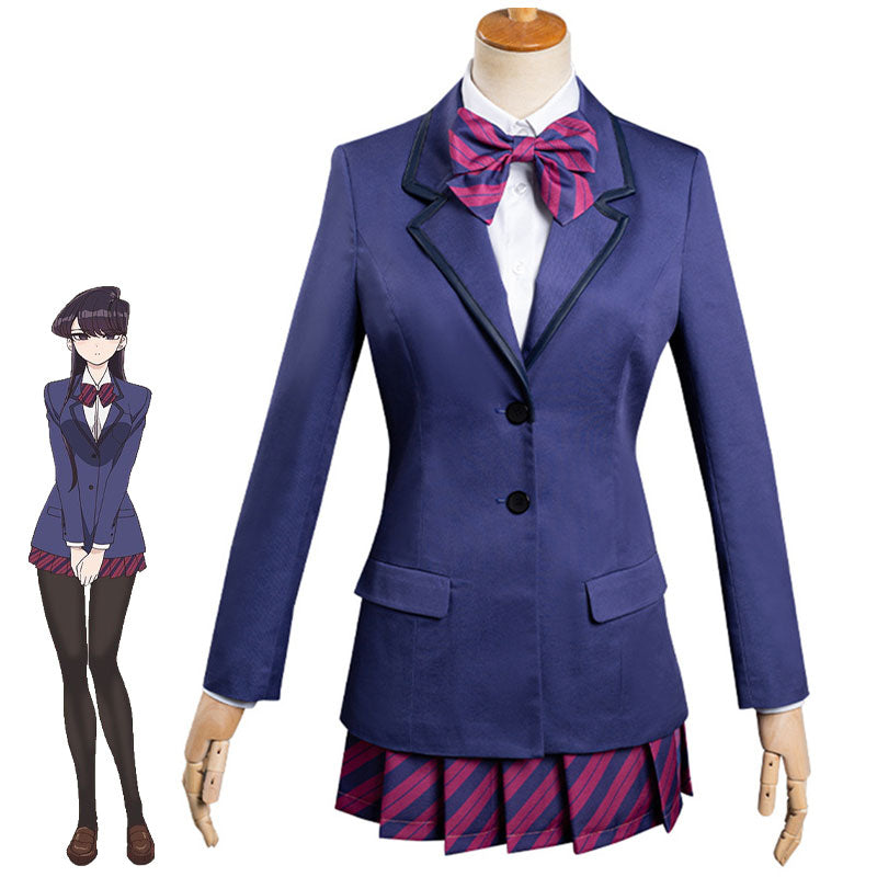 Anime Komi-san wa Komyushou Desu Komi Shouko Cosplay Costumes
