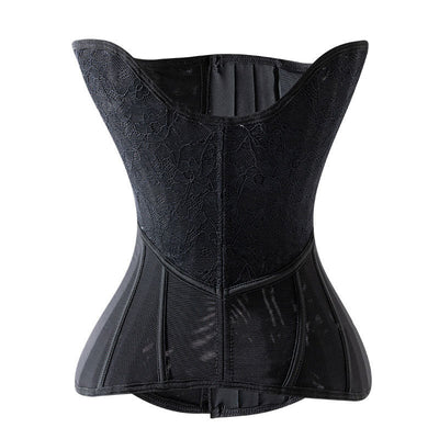 Women's Underbust Latex Sport Girdle Waist Trainer Corsets Hourglass Body Shaper