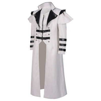 European Medieval Palace Zipper Slit Banquet Dress Halloween Cosplay Costumes