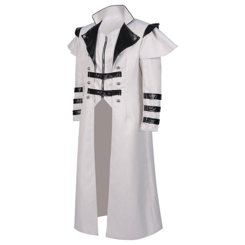 European Medieval Palace Zipper Slit Banquet Dress Halloween Cosplay Costumes