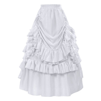 Vintage Gothic Victorian Renaissance Retro Women's Short Skirt Halloween Cosplay Costumes