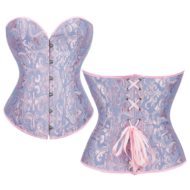 Court Style Bridal Corset Shaper Bust Lifting Waist Cinching Tight Bustier Camisole Tank Top Hourglass Shapewear