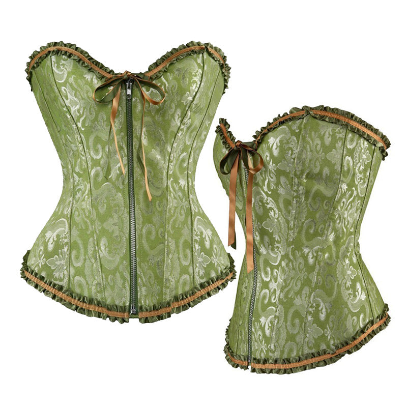 Court-styletro Z Reipper Jacquard Bustier Waist-cinching Corset Cosplay Costumes