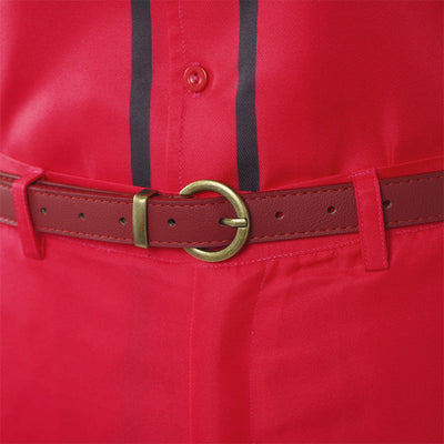 One Piece Live Action Season 2 D. Luffy Red Cosplay Costume