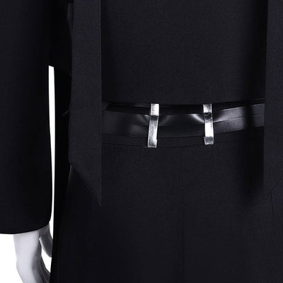 Tamon's B-Side Tamon Fukuharaa Black Vest Uniform Cosplay Costume