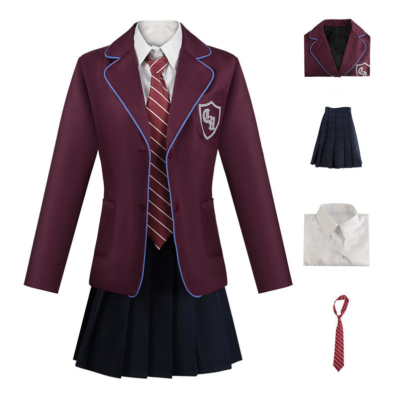 Matilda the Musical Matilda Uniform Cosplay Costumes