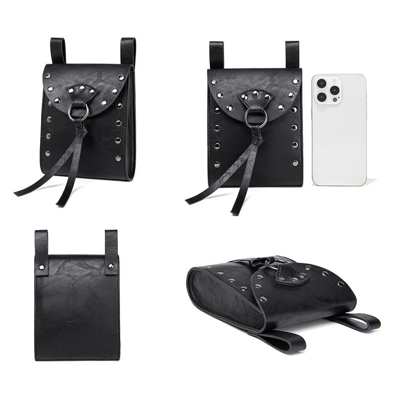 Retro Viking Style Rider Coin Pouch with Belt Hanging Cosplay Props