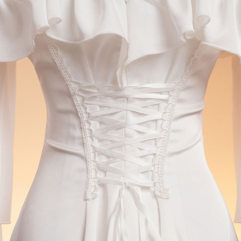 Genshin Impact La Signora Nightgown Cosplay Costumes