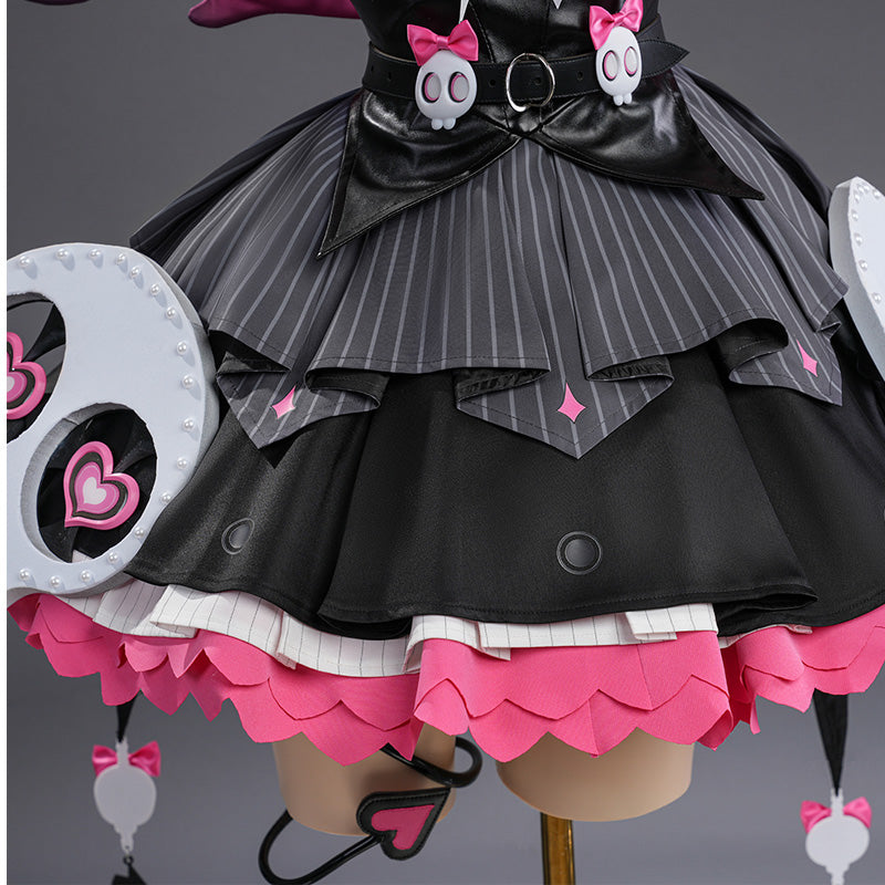 Zenless Zone Zero Aria Black Uniform Cosplay Costumes