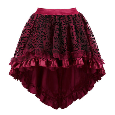 Tulle Skirts for Women Midi Long Tutu Court Ball Umbrella Skirt Mesh Layered Waist Halloween Skirts