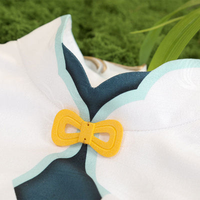 Genshin Impact Yaoyao Rainlit Bamboo Reverie Cosplay Costumes