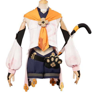 Game Genshin Impact Diona Cosplay Costumes