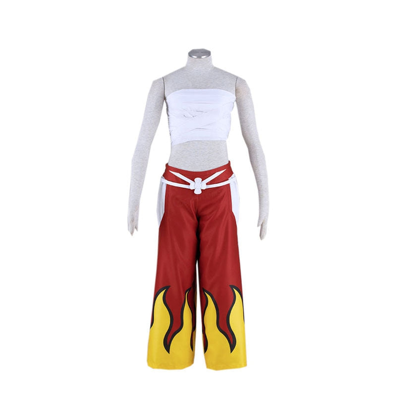 Anime Fairy Tail Erza Scarlet Red Female Cosplay Costume