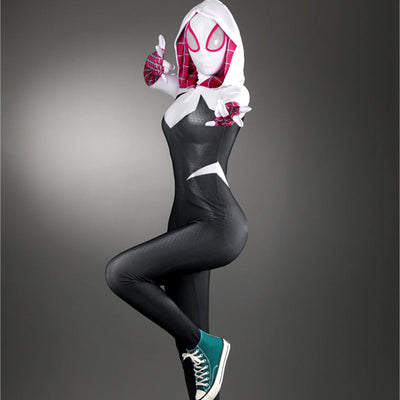 Spider-Man: Across The Spider-Verse Gwen Stacy Jumpsuit Cosplay Costumes