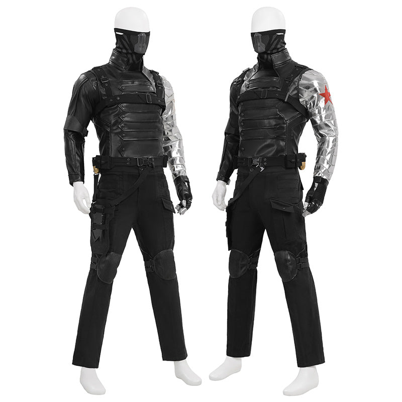 Captain America: The Winter Soldier Winter Soldier Cosplay Costume