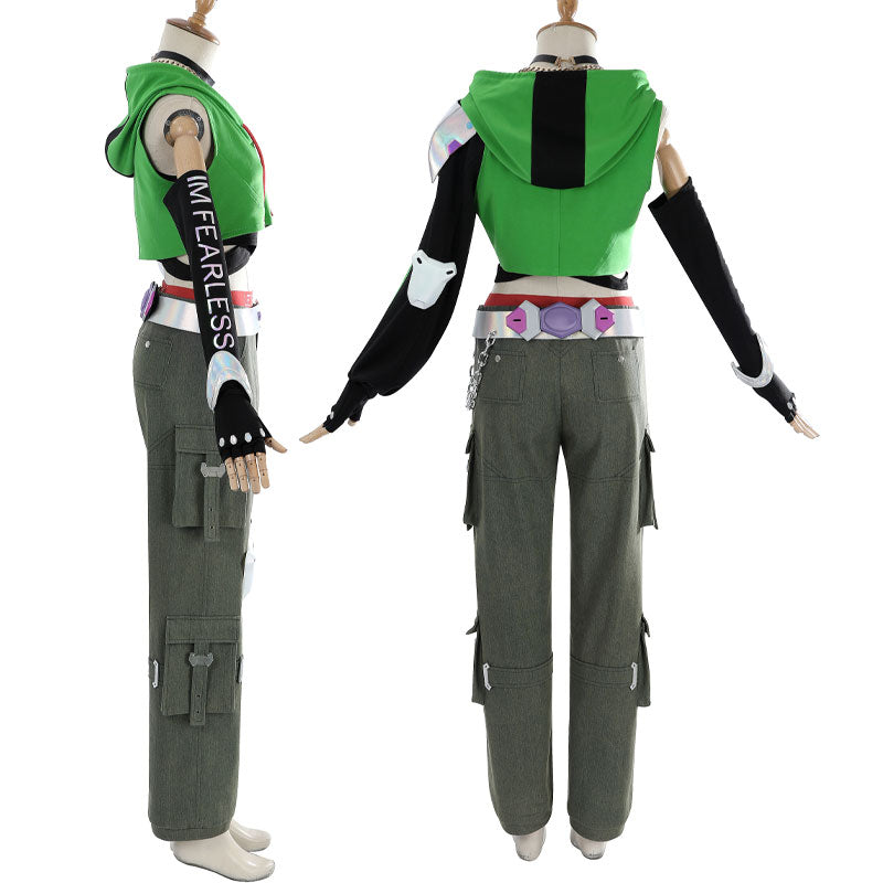 Overwatch 2 X LE SSERAFIM FEARLESS Illari Cosplay Costume