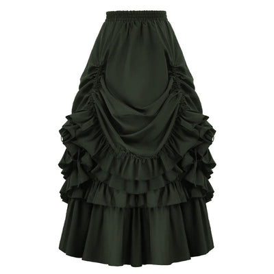 Vintage Gothic Victorian Renaissance Retro Women's Short Skirt Halloween Cosplay Costumes