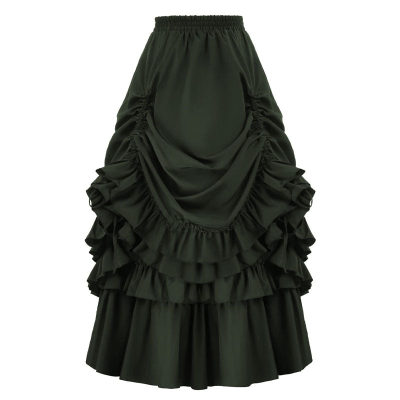 Vintage Gothic Victorian Renaissance Retro Women's Short Skirt Halloween Cosplay Costumes