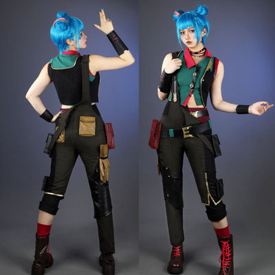 LOL Arcane Season 2 Alternate Universe Jinx Powder Cosplay Costumes