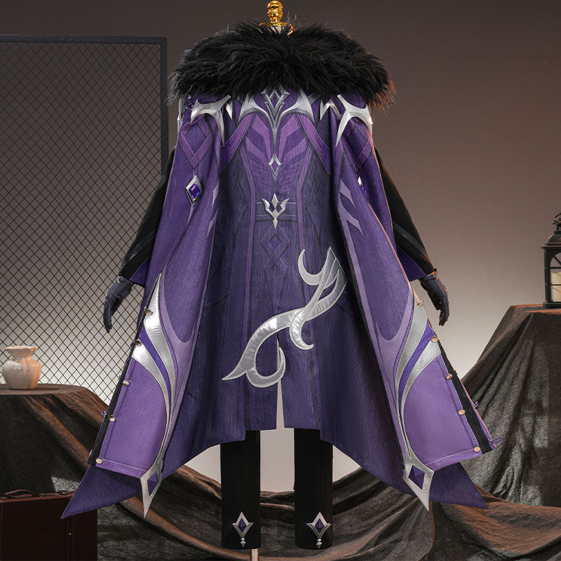Genshin Impact Pantalone Fatui Regrator Cosplay Costumes